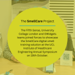 SmellCare project showcase at UCL Symposium